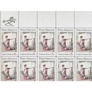 Vintage NMNH US Postage 8c SCOTT #1470 Tom Sawyer Sheet of 50